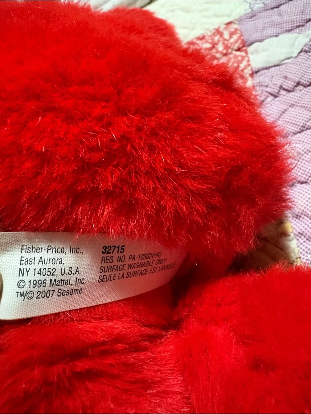 Vintage 90’s Cookie Monster & Elmo Duo - Red Elmo, Blue Cookie Monster